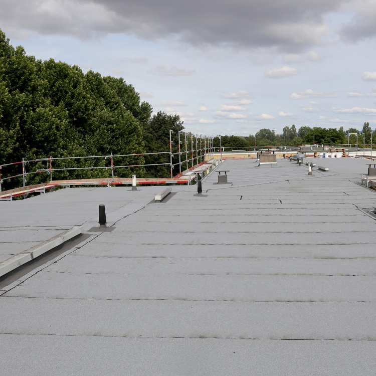 Pose de membrane EPDM sur toit terrasse