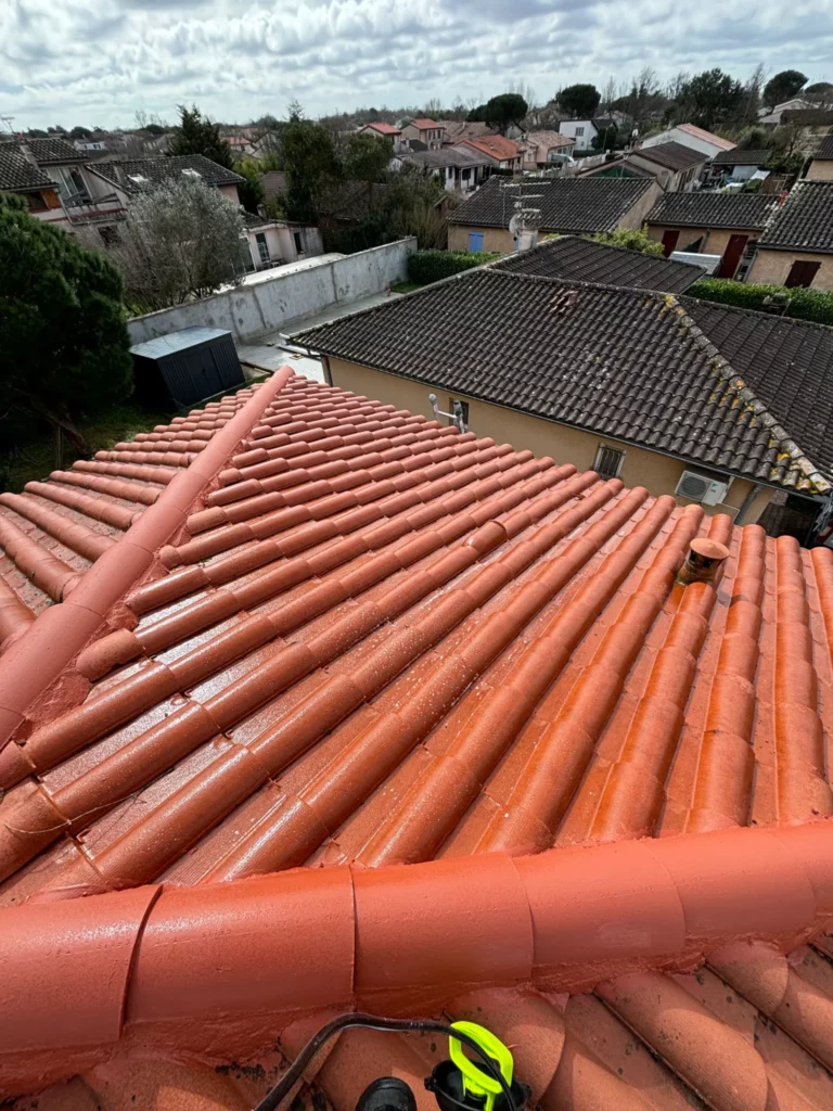 traitement de toit hydrofuge à blan